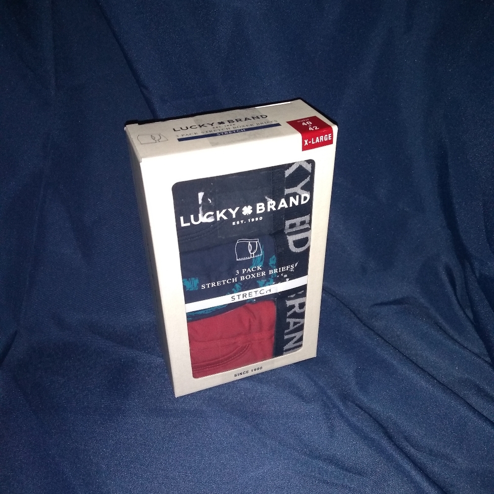 Lucky Brand men's size XL briefs NIP